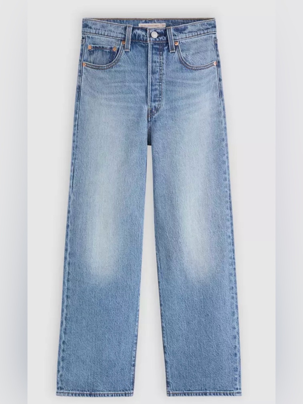 Levi’s Ribcage Ankle Straight Women’s Blue Denim Jeans Size 32